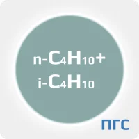 Газовая смесь бутан (n-C4H10) 50% изобутан (i-C4H10) 50% в стальном баллоне 12 л.