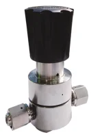 Pressure regulator PUSHER  R510LG-M1  50G-FV4 1/4"FVCR inlet and outlet,  4000/230PSIG gauge(domestic),  output pressure 2-10BAR, pneumatic  loaded, CV:0.06, SS316L, EP