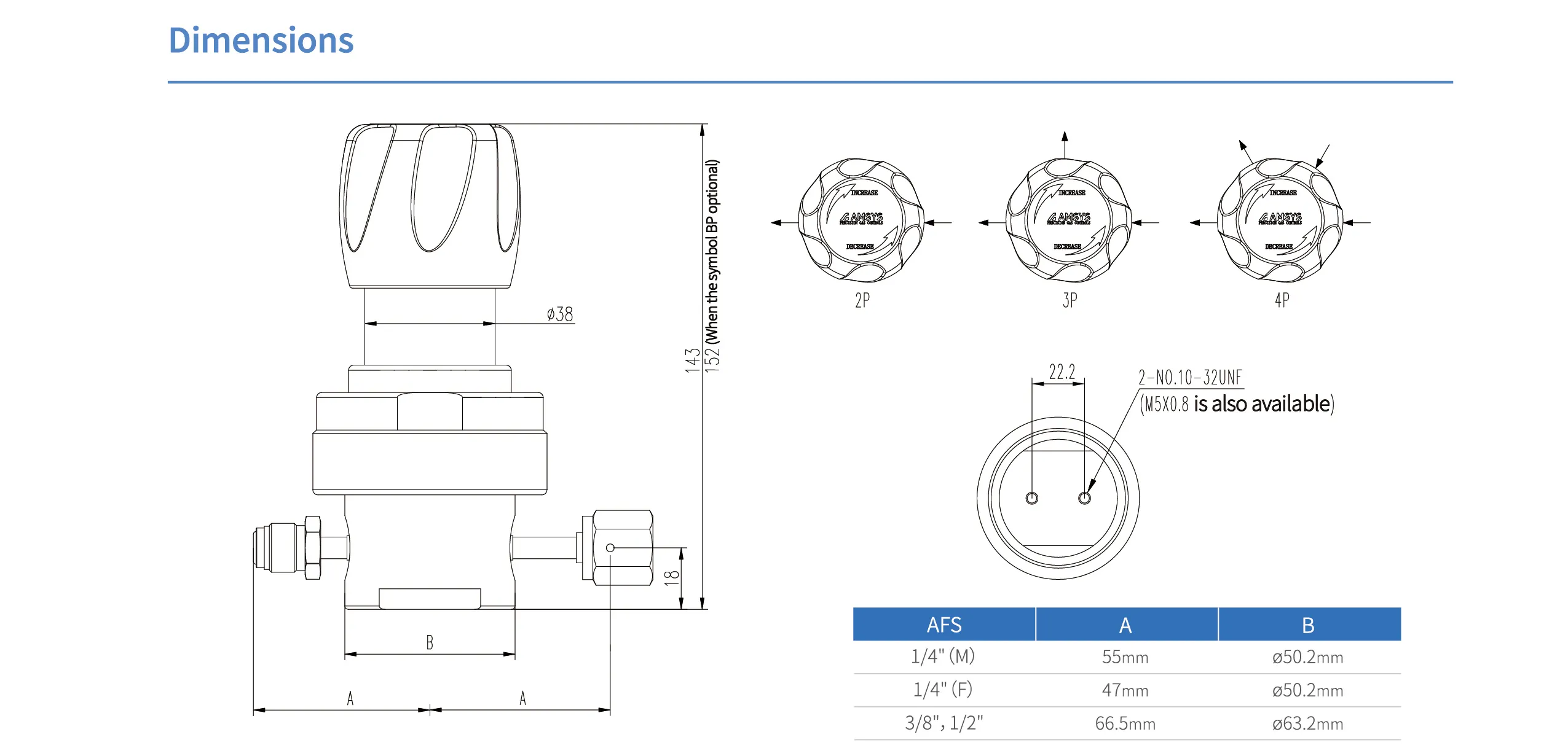 Регулятор AMFLO UHP AU24 Материал: Код SH (Body-SUS316L VAR; Poppet, Nozzle,Diaphragm,Gland -Hastelloy®C-22; Seat: PCTFE) ; Поверхность 0.13 um; 2х портовый, вх. давл. 159 бар, CV-0.45