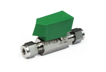 Шаровой кран AMFLO, SS-BV12 FNT,   нержавеющий SS316L, 69 bar, 2-х портовый , соед. 1/4 FNPT