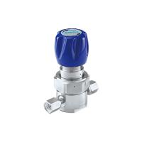 Регулятор AMFLO UHP AU21 Материал: Код Z (Body,Poppet, Nozzle,Diaphragm,Gland-SUS316L,Seat: PCTFE) ; Поверхность 0.13 um; 2х портовый, CV-0.09